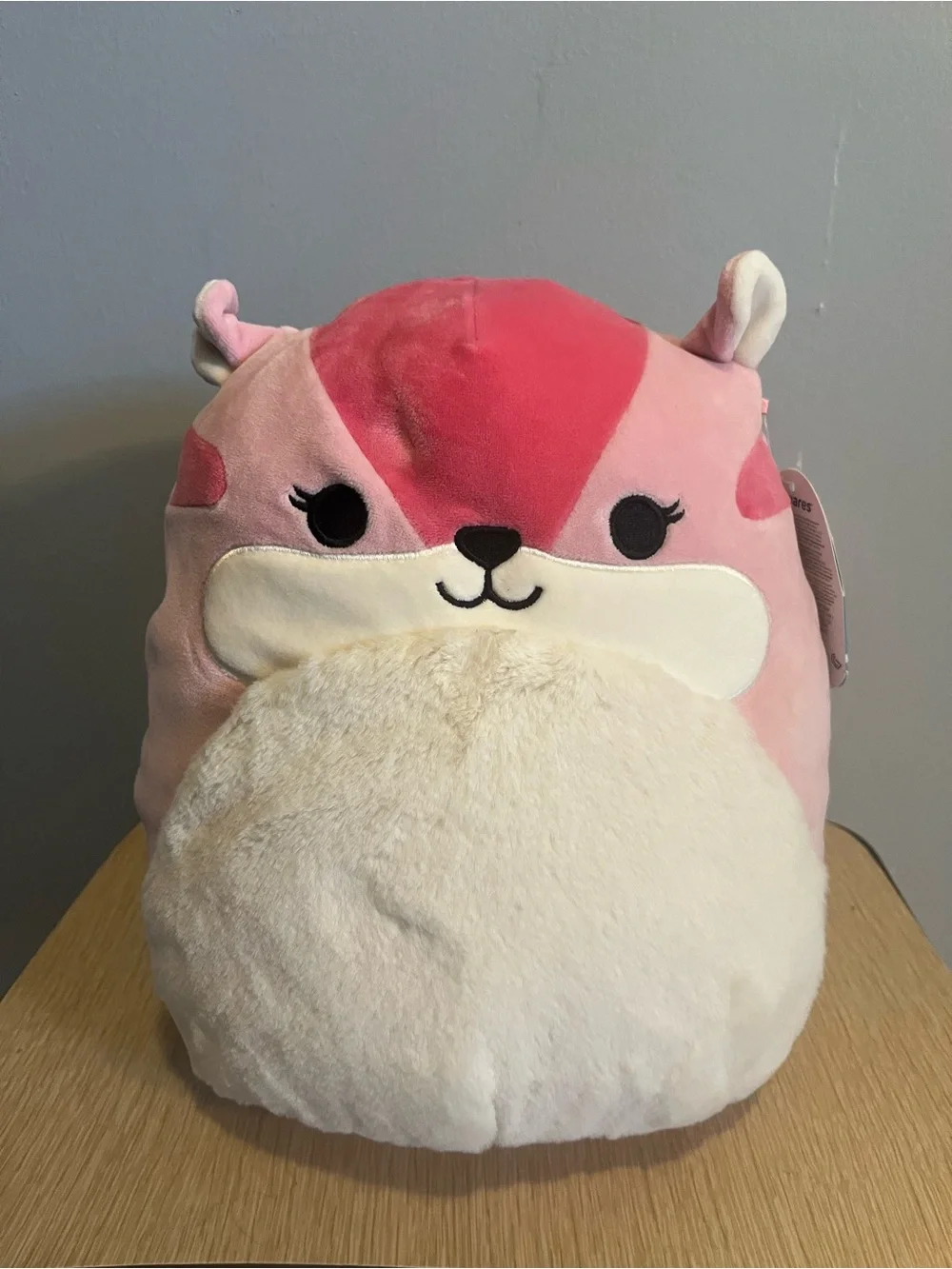Squishmallow Dianalee 11” Pink & White Plush NWT
